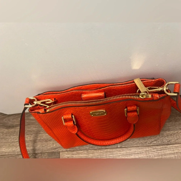 Michael Kors Kellen Extra Small (XS) Satchel Coral - Picture 2 of 12